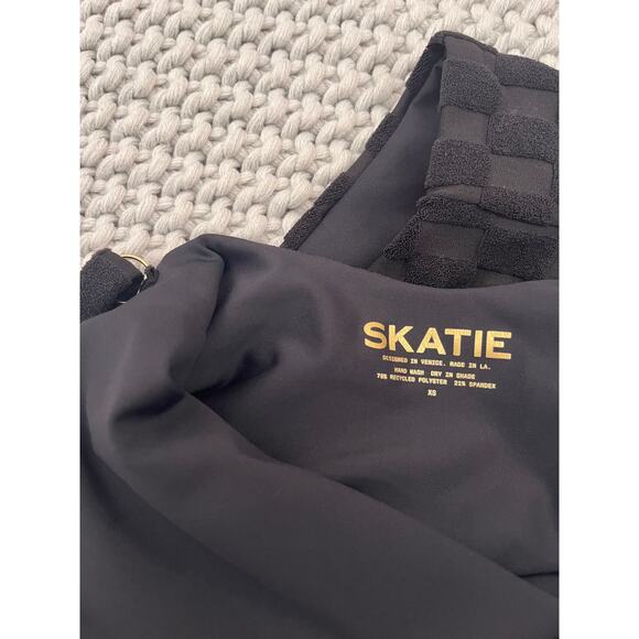 Skatie• ‘Zoey’ One Piece Swimsuit in MONACO Terrycloth Checkered - Picture 7 of 11